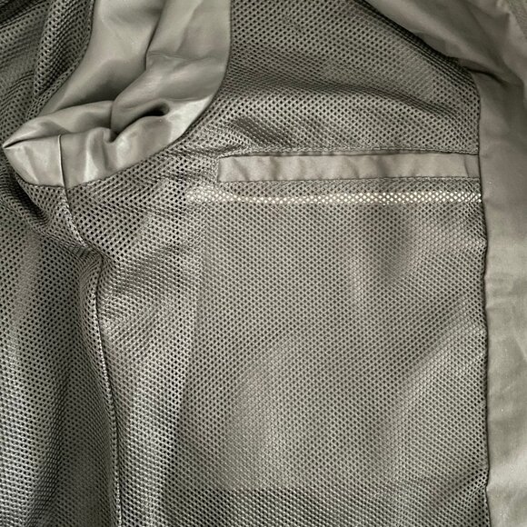 Izod XFG Athletic SS Zip Up High Collar Poly Golf Windbreaker Jacket Black Sz M - Picture 4 of 13